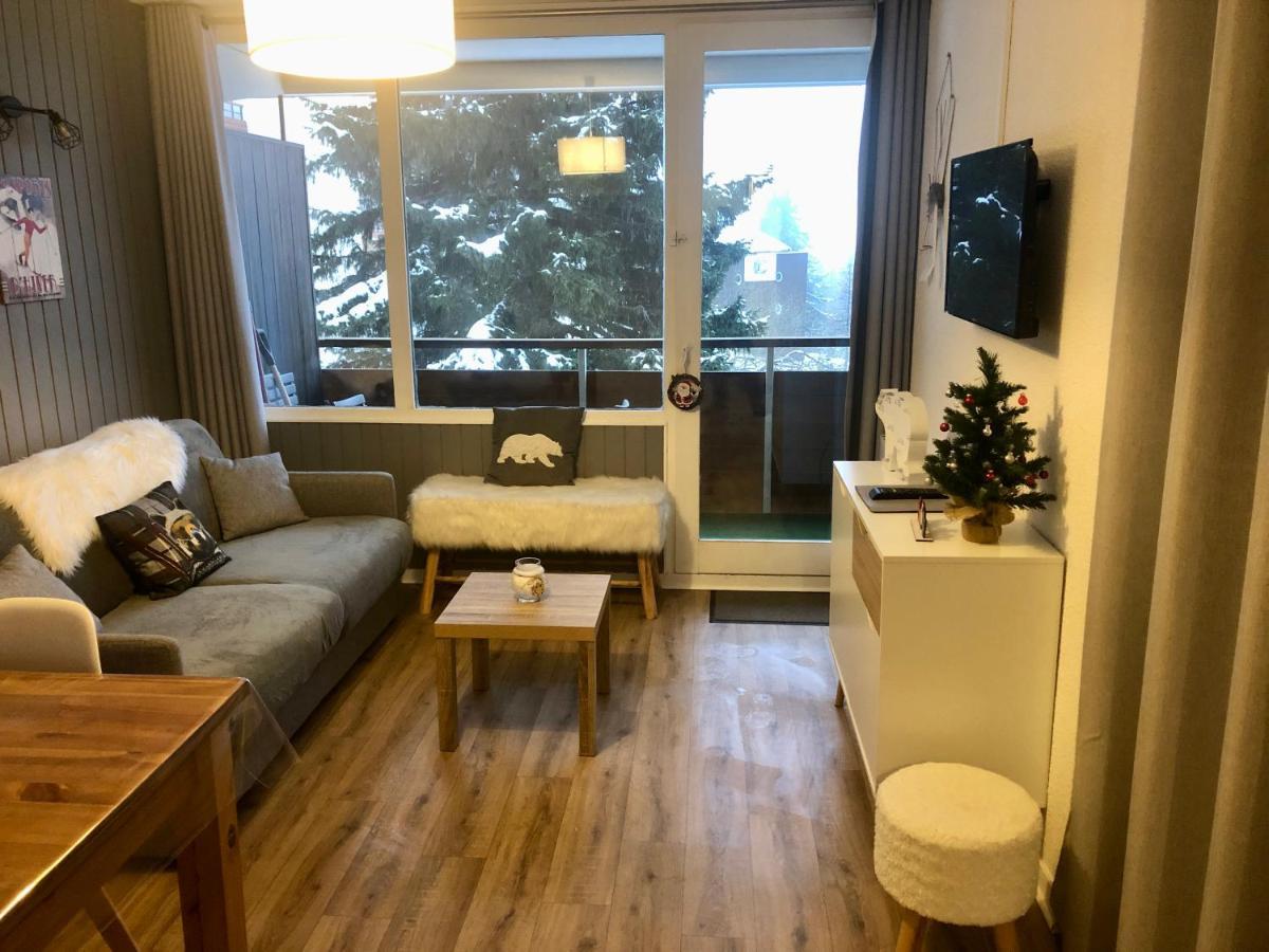 Charmant Studio Cabine Cocoon A 100 M Des Pistes شاروس المظهر الخارجي الصورة