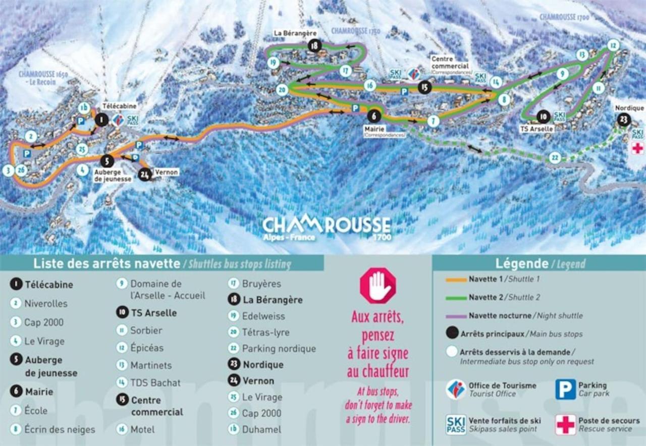 Charmant Studio Cabine Cocoon A 100 M Des Pistes شاروس المظهر الخارجي الصورة