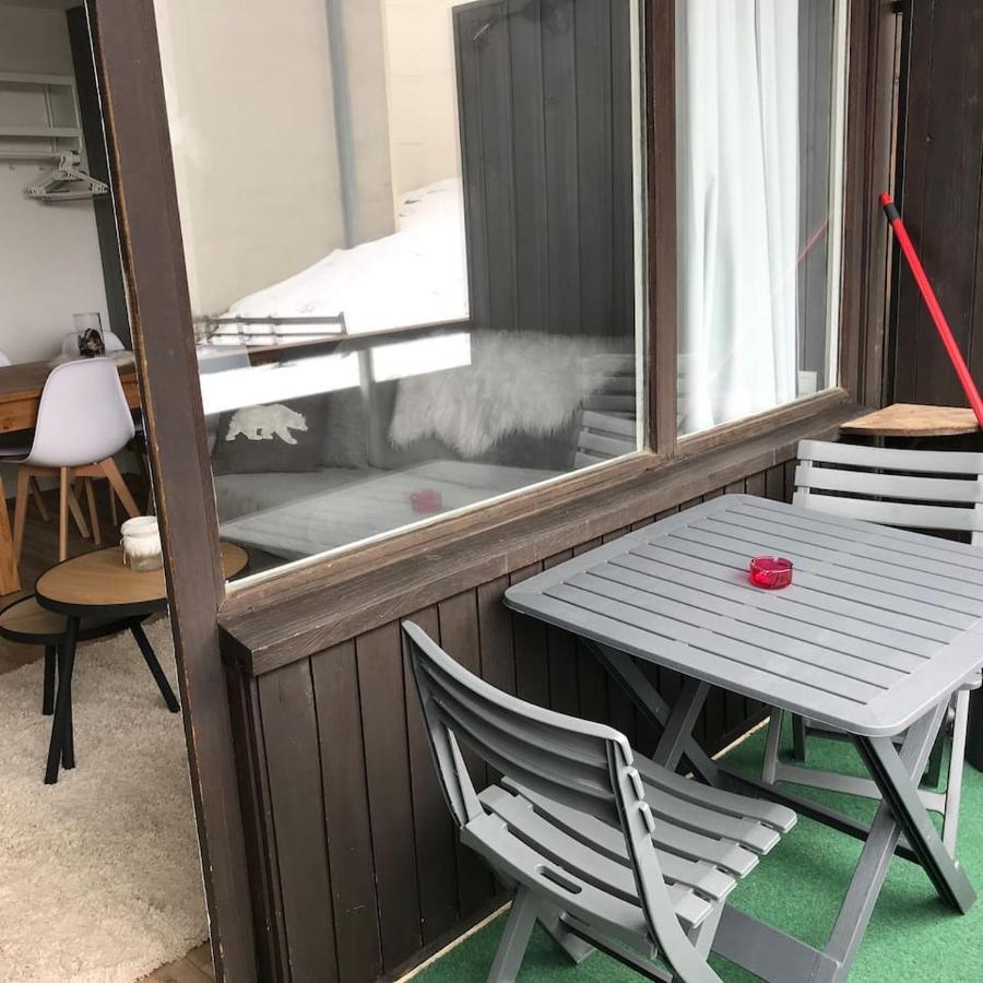 Charmant Studio Cabine Cocoon A 100 M Des Pistes شاروس المظهر الخارجي الصورة